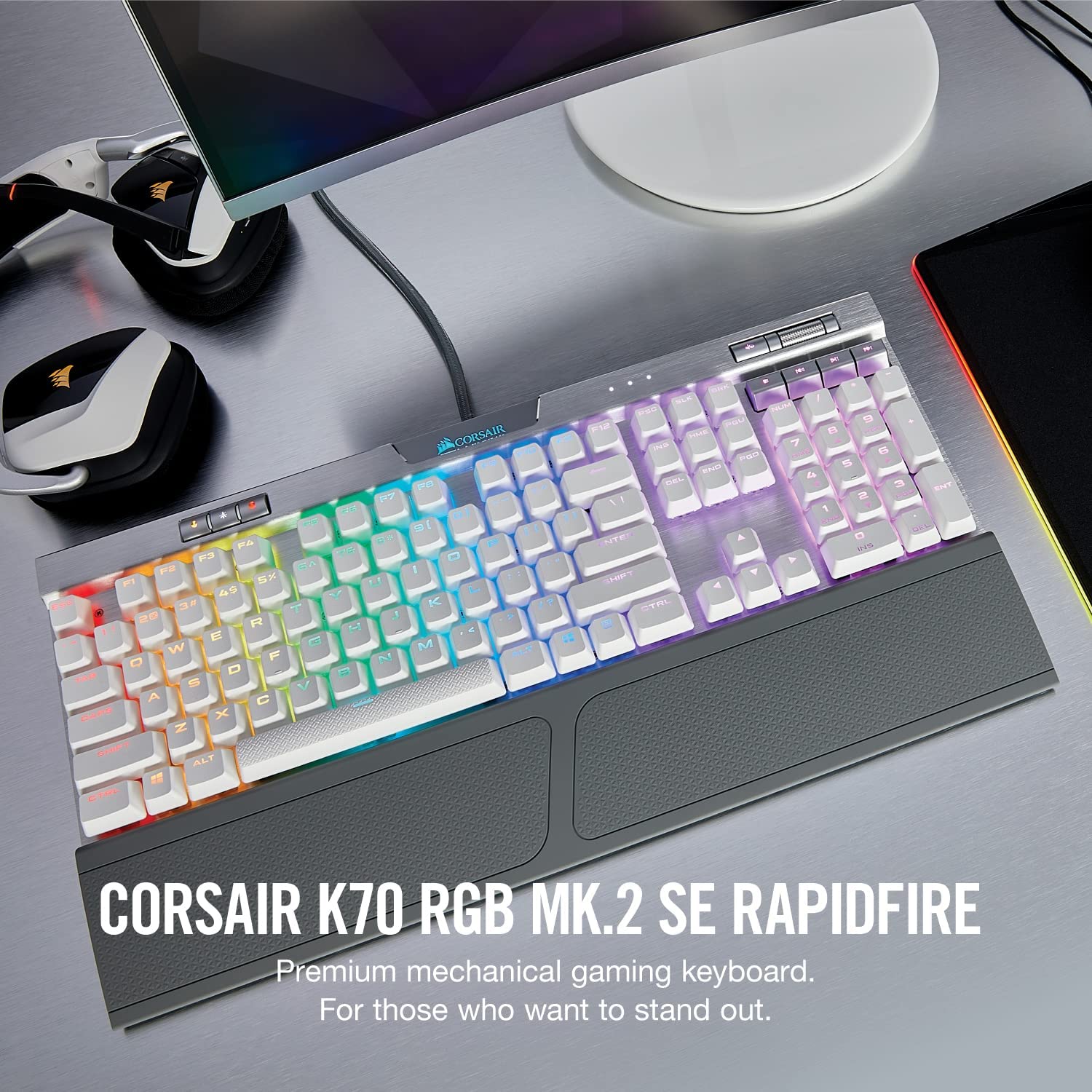 Corsair K70 RGB MK.2 SE Mechanical RAPIDFIRE Gaming Keyboard